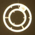 Лампа модуль светодиодный с драйвером 72Вт 3 режима 3000-6000К  белый 27х27х2 см