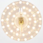 Лампа модуль светодиодный с драйвером 36Вт 3 режима 3000-6000К  белый 23х23х3 см