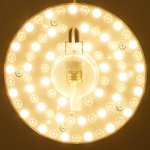 Лампа модуль светодиодный с драйвером 36Вт 3 режима 3000-6000К  белый 23х23х3 см