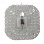 Лампа модуль светодиодный с драйвером 36Вт 3 режима 3000-6000К  белый 21х21х3 см