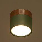 Светильник LED 7Вт 4000К зеленый 7,5х7,5х6,3 см