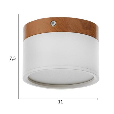 Светильник LED 12Вт 4000К белый 11х11х7,5 см