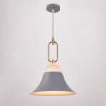 Светильник 2034822/1 E27 40Вт серый-золото 29х29х38 см