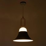 Светильник 2034822/1 E27 40Вт серый-золото 29х29х38 см