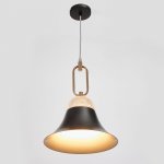 Светильник 2034823/1 E27 40Вт черный-золото 29х29х38 см