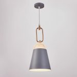 Светильник 2034825/1 E27 40Вт серый-золото 19х19х42 см