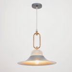 Светильник 2034828/1 E27 40Вт серый-золото 35х35х34 см