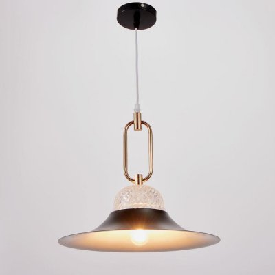 Светильник 2034829/1 E27 40Вт черный-золото 35х35х34 см Светильник 2034829/1 E27 40Вт черный-золото 35х35х34 см