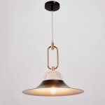 Светильник 2034829/1 E27 40Вт черный-золото 35х35х34 см