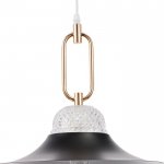 Светильник 2034829/1 E27 40Вт черный-золото 35х35х34 см