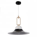 Светильник 2034829/1 E27 40Вт черный-золото 35х35х34 см