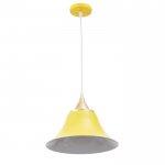 Светильник 2034838/1 E27 40Вт желтый-шампань 29х29х25 см