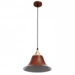 Светильник 2034839/1 E27 40Вт кофе-шампань 29х29х25 см