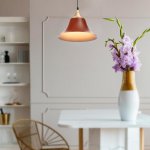 Светильник 2034839/1 E27 40Вт кофе-шампань 29х29х25 см