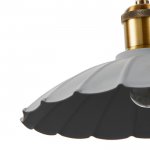 Светильник 2034849/1 E27 40Вт серый-медь 25х25х10 см