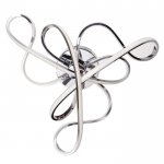 Люстра 669502/3 LED 63Вт 4000К хром 55х53х14 см