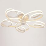 Люстра 669505/5 LED 125Вт 4000К белый 70х70х16 см