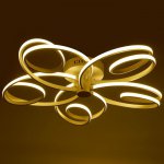 Люстра 669505/5 LED 125Вт 4000К белый 70х70х16 см