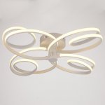 Люстра 669507/4 LED 96Вт 4000К белый 65х65х14 см