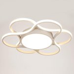 Люстра 669511 LED 106Вт 4000К белый 60х60х7 см