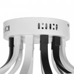 Люстра 669514/6 LED 99Вт 4000К белый-черный 71х71х18,5 см