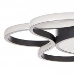 Люстра 669516 LED 106Вт 4000К серый 60х60х7 см