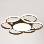 Люстра 669516 LED 106Вт 4000К серый 60х60х7 см