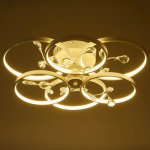 Люстра 669520/6 LED 90Вт 4000К белый 57,5х57,5х17 см