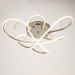 Люстра 669521/3 LED 69Вт 4000К хром 60х60х14 см