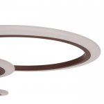 Люстра с ПДУ 669526 LED 144Вт 3000-6000К диммер кофе 78х58х12 см