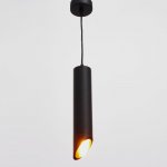 Светильник 671509/1 GU10 40Вт черный 6х6х30 см