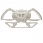 Люстра с ПДУ 661317/6 LED 130Вт диммер 3 режима 3000-6000К белый 62x62x8 см