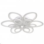 Люстра с ПДУ 661340/12 LED 190Вт диммер 3 режима 3000-6000К белый 75x75x8 см