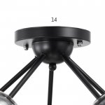 Люстра 6591172/5 E27 40Вт черный 54х54х28 см