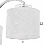 Люстра 6591173/3 E27 40Вт хром 52х52х28 см