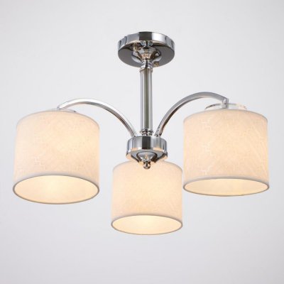 Люстра 6591173/3 E27 40Вт хром 52х52х28 см