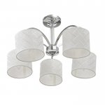 Люстра 6591174/5 E27 40Вт хром 58х58х28 см