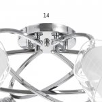 Люстра 6591177/6 E27 40Вт хром 72х72х24 см