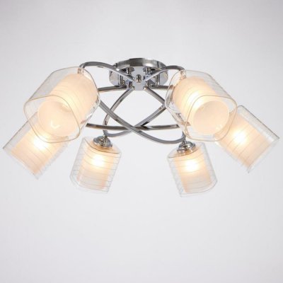 Люстра 6591177/6 E27 40Вт хром 72х72х24 см Люстра 6591177/6 E27 40Вт хром 72х72х24 см