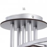 Люстра 6591180/5 E27 40Вт серебро 60х60х24 см