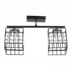 Люстра 6591191/2 E27 40Вт черный 42х12х24 см