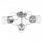 Люстра 6591194/3 E27 40Вт хром 53х53х20 см