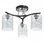 Люстра 6591197/3 E27 40Вт черный-хром 47х47х27 см