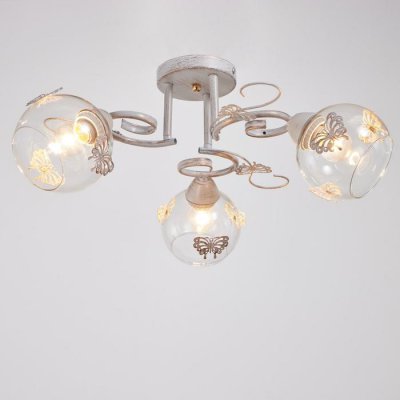 Люстра 6591202/3 E27 40Вт белый 46х46х24 см