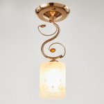 Светильник 6591209/1 E27 40Вт золото 15х15х32 см