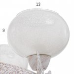 Люстра 6591212/5 E27 40Вт белый-золото 54х54х28 см