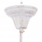 Люстра 6591212/5 E27 40Вт белый-золото 54х54х28 см