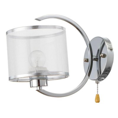 Бра 6591213/1 E27 40Вт хром 28х15х19 см Бра 6591213/1 E27 40Вт хром 28х15х19 см