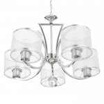 Люстра 6591213/5 E27 40Вт хром 58х58х70 см