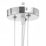 Люстра 6591216/5 E27 40Вт хром 80х80х70 см